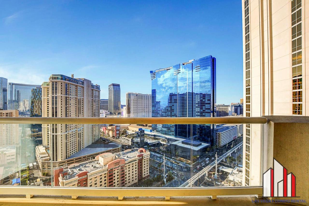 Mgm Signature-22-707 F1 Track & Strip View Balcony Las Vegas Exterior photo